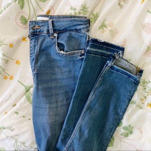 Zara high rise skinny jeans